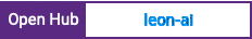 Open Hub project report for leon-ai