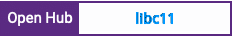 Open Hub project report for libc11