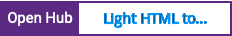 Open Hub project report for Light HTML to XML converter