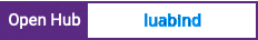 Open Hub project report for luabind