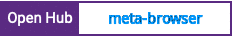 Open Hub project report for meta-browser