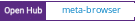 Open Hub project report for meta-browser