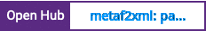 Open Hub project report for metaf2xml: parse and decode METAR, TAF, SYNOP, BUOY and AMDAR and write as XML