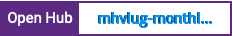 Open Hub project report for mhvlug-monthly-presentation