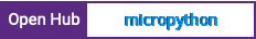 Open Hub project report for micropython