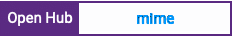 Open Hub project report for mime