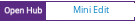 Open Hub project report for Mini Edit