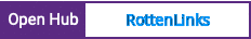 Open Hub project report for RottenLinks