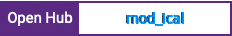 Open Hub project report for mod_ical