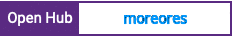 Open Hub project report for moreores