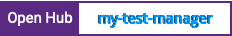 Open Hub project report for my-test-manager