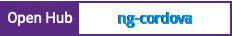 Open Hub project report for ng-cordova