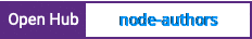 Open Hub project report for node-authors