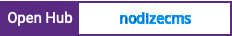 Open Hub project report for nodizecms