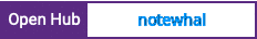 Open Hub project report for notewhal