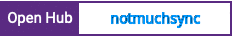 Open Hub project report for notmuchsync