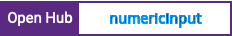 Open Hub project report for numericInput