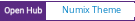 Open Hub project report for Numix Theme