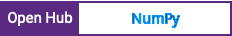 Open Hub project report for NumPy