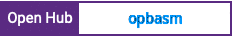Open Hub project report for opbasm