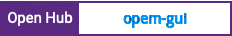 Open Hub project report for opem-gui