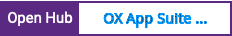 Open Hub project report for OX App Suite Frontend