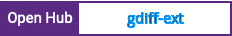 Open Hub project report for gdiff-ext