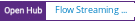 Open Hub project report for Flow Streaming Framework