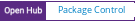 Open Hub project report for Package Control