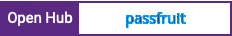 Open Hub project report for passfruit