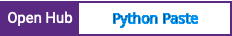 Open Hub project report for Python Paste