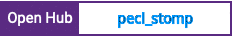 Open Hub project report for pecl_stomp