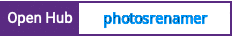 Open Hub project report for photosrenamer