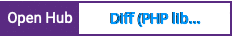 Open Hub project report for Diff (PHP library)