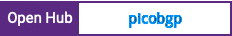 Open Hub project report for picobgp