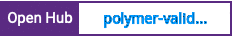 Open Hub project report for polymer-validate-string