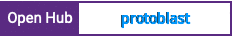 Open Hub project report for protoblast
