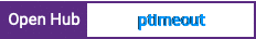 Open Hub project report for ptimeout