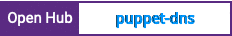 Open Hub project report for puppet-dns
