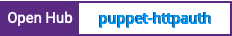 Open Hub project report for puppet-httpauth