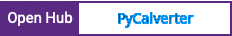 Open Hub project report for PyCalverter