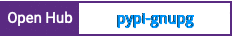 Open Hub project report for pypi-gnupg