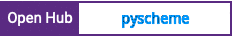 Open Hub project report for pyscheme
