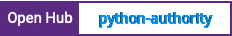 Open Hub project report for python-authority