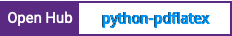 Open Hub project report for python-pdflatex