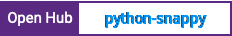 Open Hub project report for python-snappy