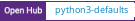 Open Hub project report for python3-defaults