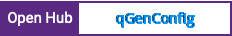 Open Hub project report for qGenConfig