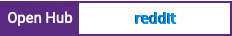 Open Hub project report for reddit