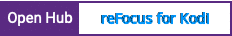 Open Hub project report for reFocus for Kodi
